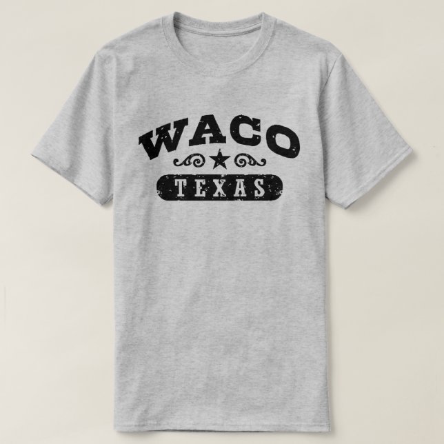 Waco Texas T-Shirt (Design Front)
