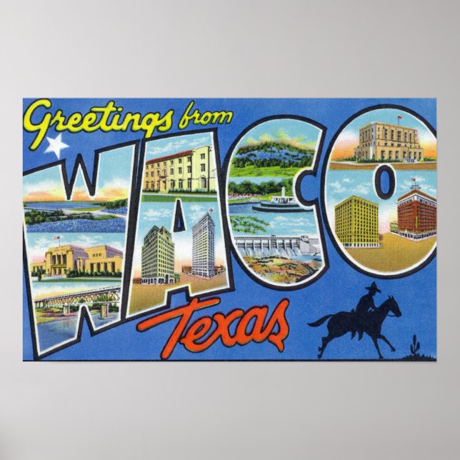 Waco, TexasLarge Letter ScenesWaco, TX 2 Poster (Front)