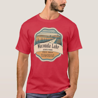Waconda Lake Glen Elder Reservoir T-Shirt