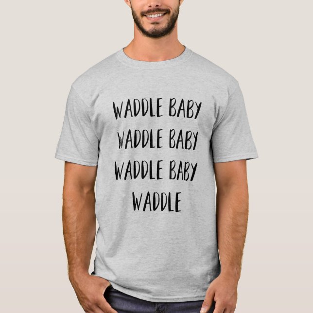 'Waddle Baby' Men's T-shirt (Front)