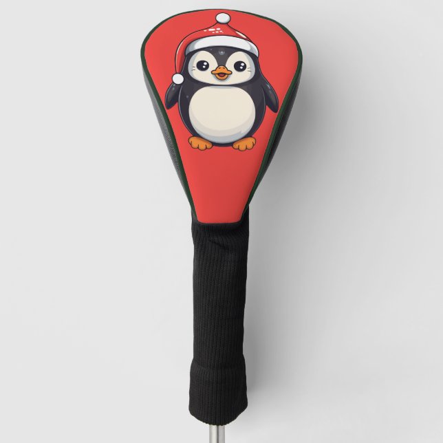 Waddle Claus Golf Head Cover (Front)