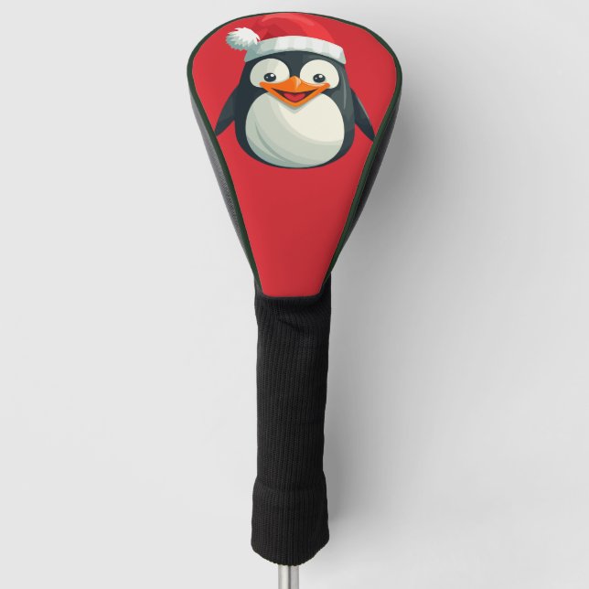 Waddle Claus Golf Head Cover (Front)