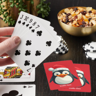 Waddle Claus Playing Cards