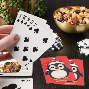 Waddle Claus Playing Cards
