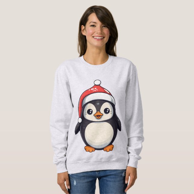 Waddle Claus Sweatshirt (Front Full)