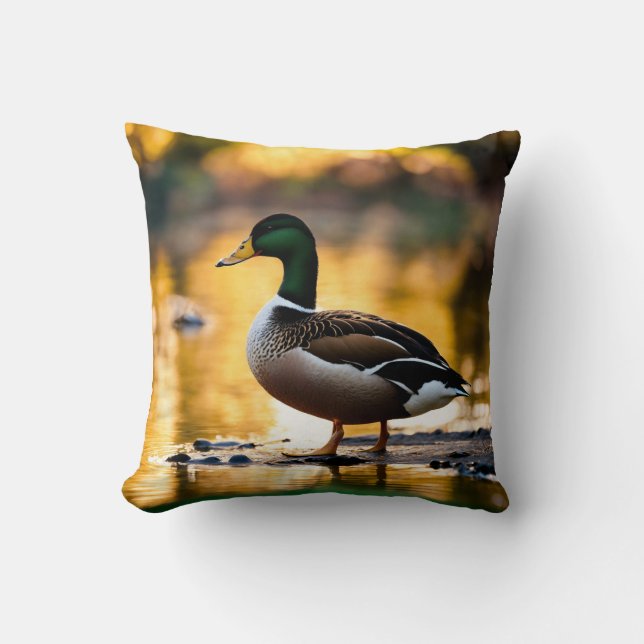 Waddle & Wonder Cushion (Front)