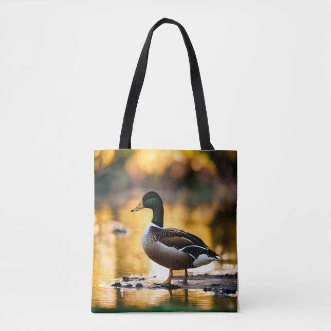Waddle & Wonder Tote Bag (Front)