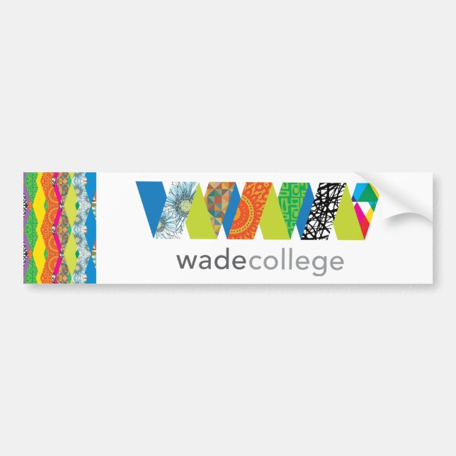 Wade Bumper Sticker (Front)
