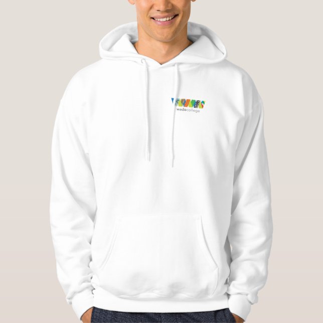 Wade College Zip Sweatshirt (Front)