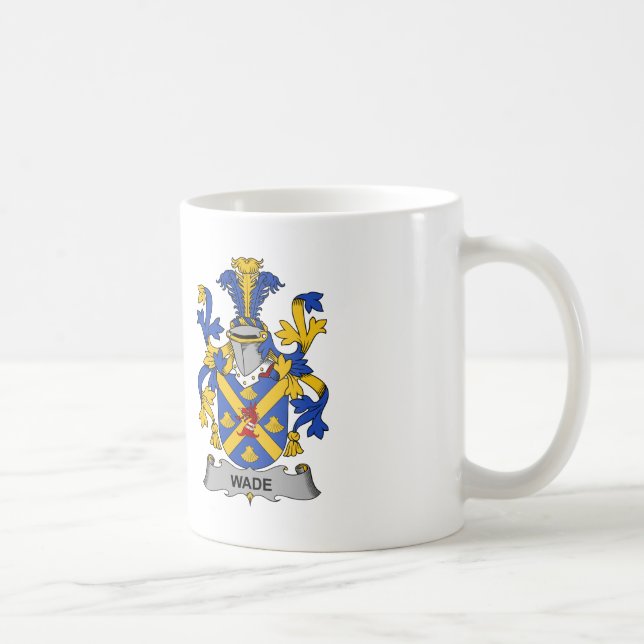 Wade Family Crest Coffee Mug (Right)