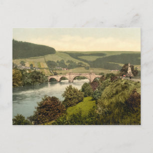 Wade's Bridge, Aberfeldy, Scotland Postcard