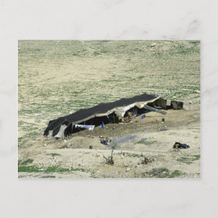 Wadi-Al-Hasa, Bedouin tent, Jordan Postcard