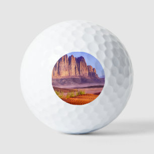 Wadi Rum desert in Jordan, Holiday Golf Balls