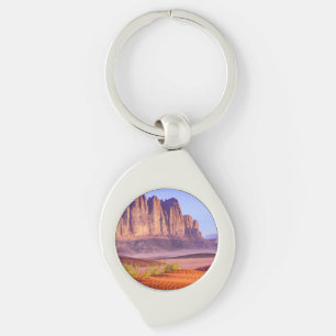 Wadi Rum desert in Jordan, Holiday Key Ring