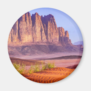 Wadi Rum desert in Jordan, Holiday  Magnet