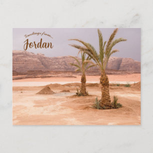 Wadi Rum Desert Jordan Postcard