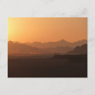 Wadi Rum Desert Jordan Postcard