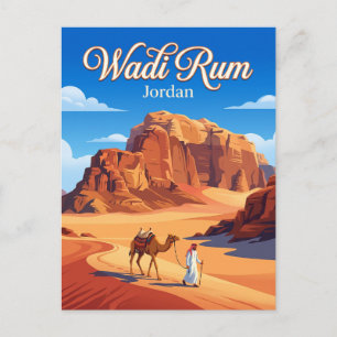 Wadi Rum Jordan Postcard