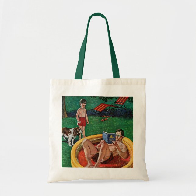Wading Pool Tote Bag (Front)