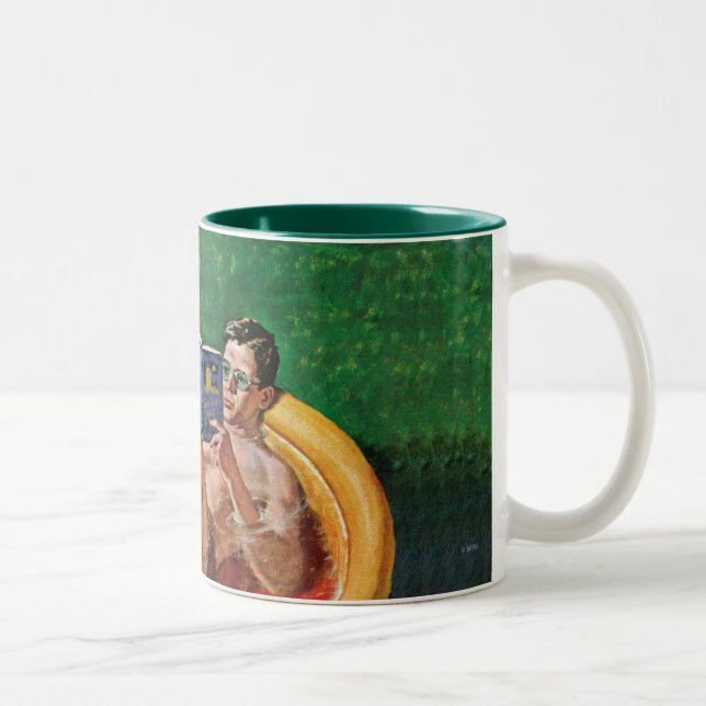 Wading Pool Two-Tone Coffee Mug (Right)