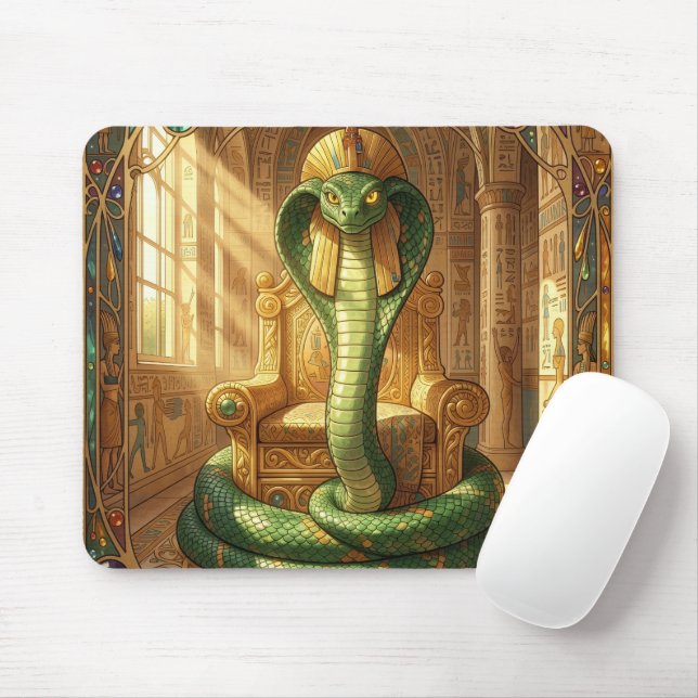 Wadjet – Ägyptische Schlangengöttin´5 Mouse Mat (With Mouse)