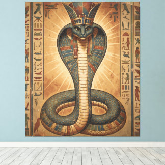 Wadjet – Ägyptische Schlangengöttin´7 Canvas Print