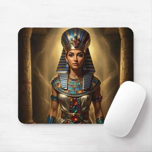 Wadjet – Egyptian Cobra Goddess´2 Mouse Mat (With Mouse)