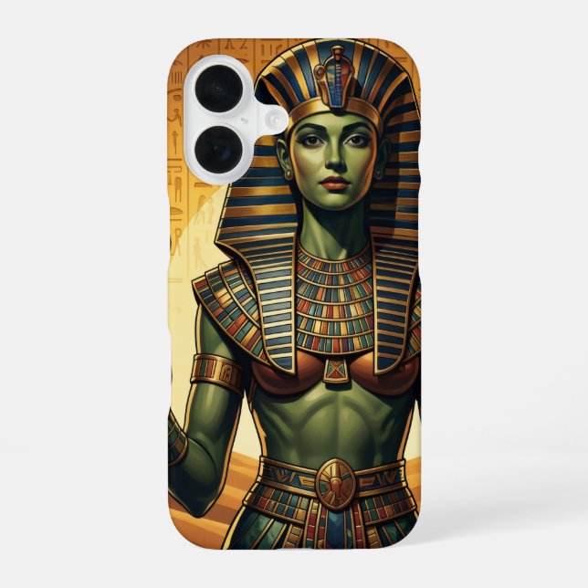 Wadjet – Egyptian Cobra Goddess´4 iPhone 16 Case (Back)