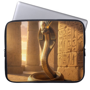 Wadjet – Egyptian Cobra Goddess´6 Laptop Sleeve