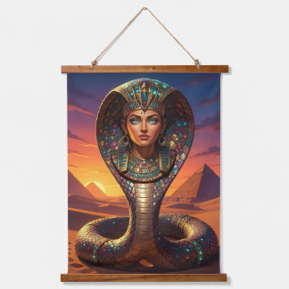 Wadjet – Egyptian Cobra Goddess´7 Hanging Tapestry
