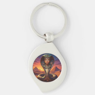 Wadjet – Egyptian Cobra Goddess´7 Key Ring
