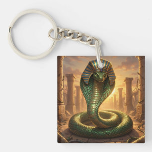 Wadjet – Egyptian Snake Goddess´6 Key Ring