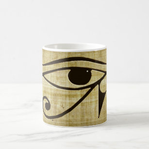 WADJET EYE OF HORUS on Papyrus Gift Series Coffee Mug