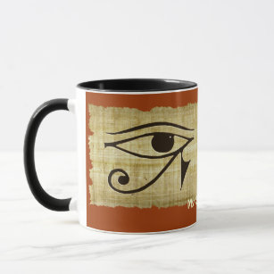 WADJET EYE OF HORUS on Papyrus Gift Series Mug