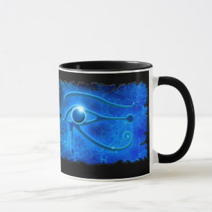 WADJET EYE OF HORUS & Words Gift Mug