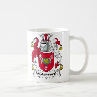 Wadsworth Family Crest Coffee Mug