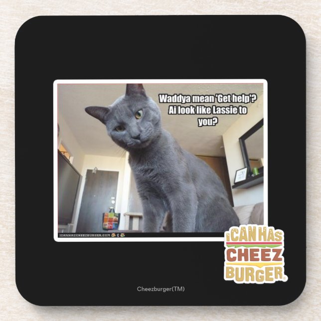 Wadya mean 'Get help'? Coaster (Front)