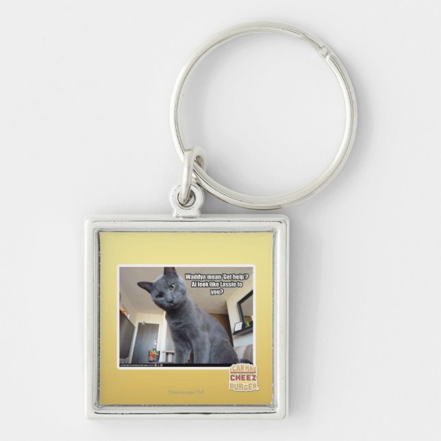 Wadya mean 'Get help'? Key Ring (Front)