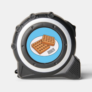 Waffle cartoon illustration 1