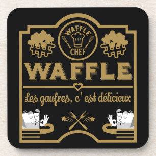 Waffle Chef Coaster