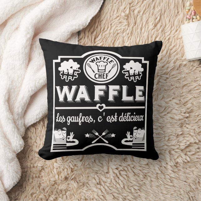 Waffle Chef Cushion (Blanket)