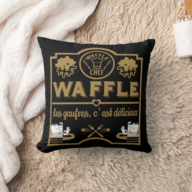 Waffle Chef Cushion (Blanket)