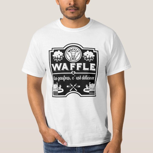 Waffle Chef T-Shirt (Front)