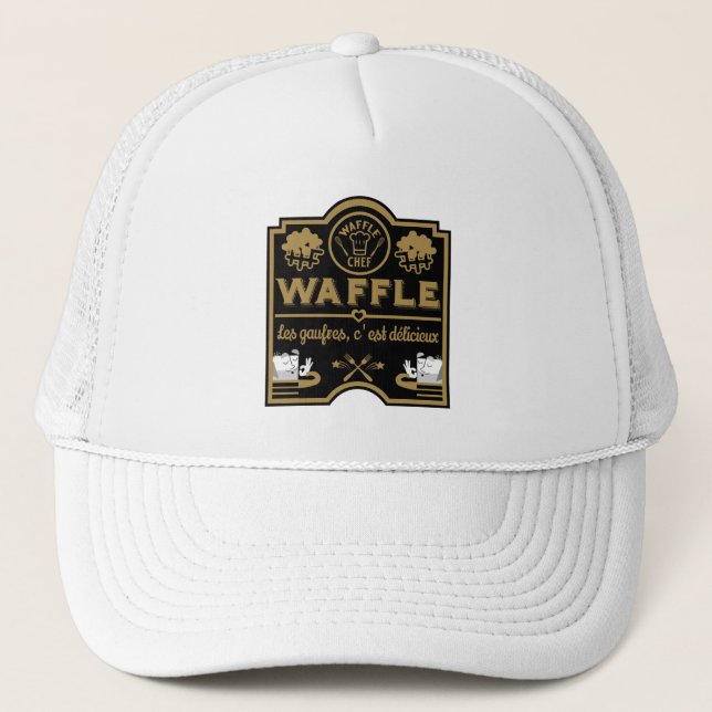 Waffle Chef Trucker Hat (Front)