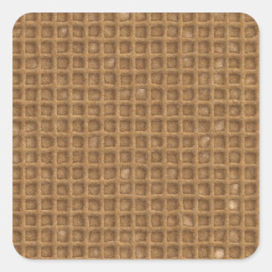 Waffle Cone Square Sticker
