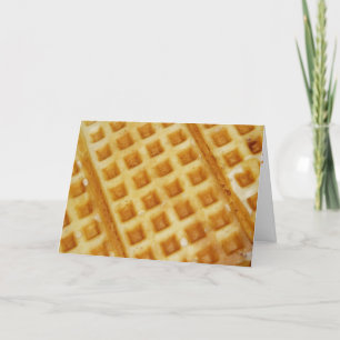 "Waffle" Get Well Card