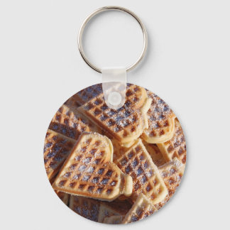 Waffle Hearts Key Ring