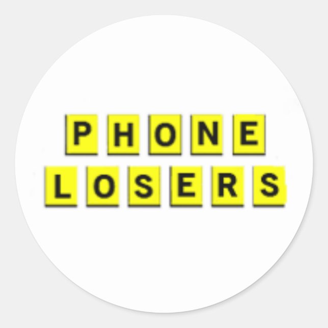 Waffle Losers of America Sticker (Front)