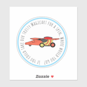 Waffle+Mochi- Magicart-Vinyl Sticker