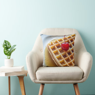 Waffle Throw Pillow